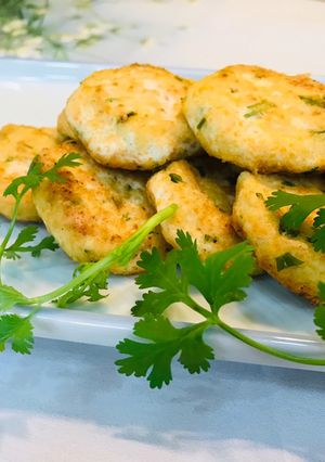 Hình của món Chả đậu phụ cà rốt.