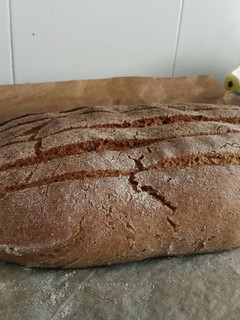 Una foto de Pan de centeno y espelta