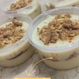 Puding custard milo