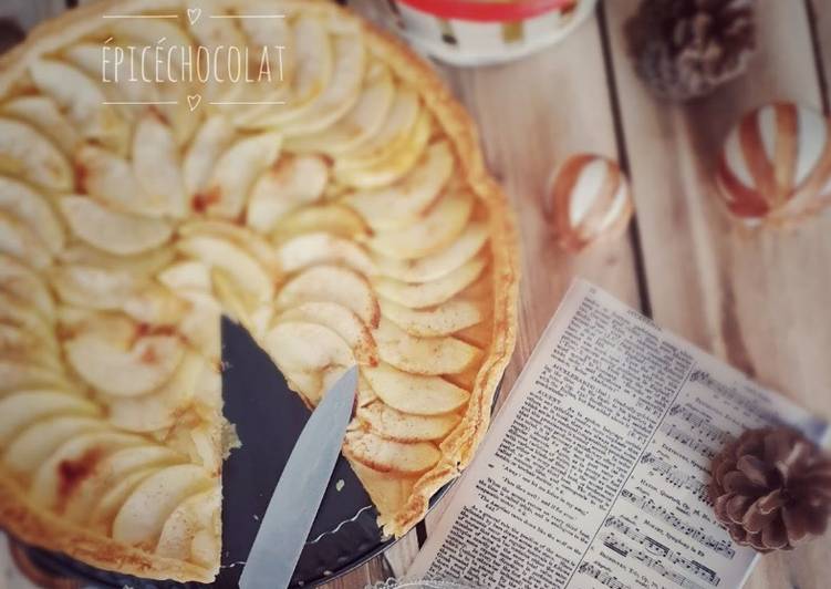 Comment Cuisiner Tarte aux pommes express