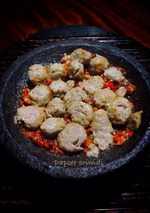Foto resep Bakso penyet