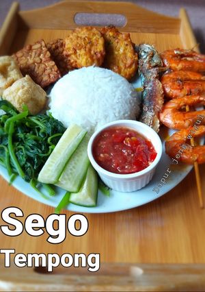 Foto resep 176.Sego tempong khas banyuwangi