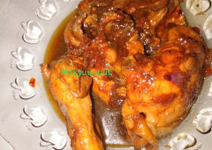 Cara Gampang Membuat Ayam kecap khas sunda yang Enak Banget