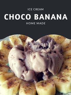 Foto resep Ice cream choco banana