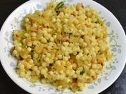 A picture of sabudana upma