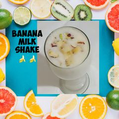 A picture of Delicious Banana Milk Shake Recipe.