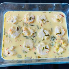 A picture of Ricotta Baked Rasmalai.