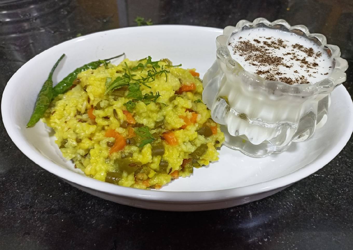 Mix Vegetable & Sprouts Khichdi
