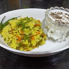 A picture of Mix Vegetable & Sprouts Khichdi.