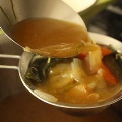 A picture of Easy Homemade Ramen Broth.