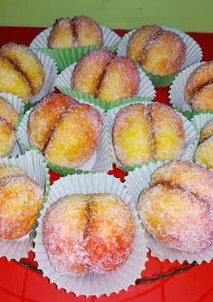 Фото Пирожные "персики"👍😍😋.