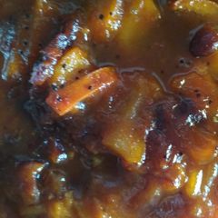 A picture of Mix fruit chutney.
