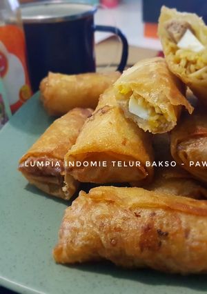Foto resep Lumpia indomie telur bakso