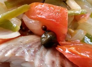 Foto de Filé de peixe com Alcaparras no Microondas