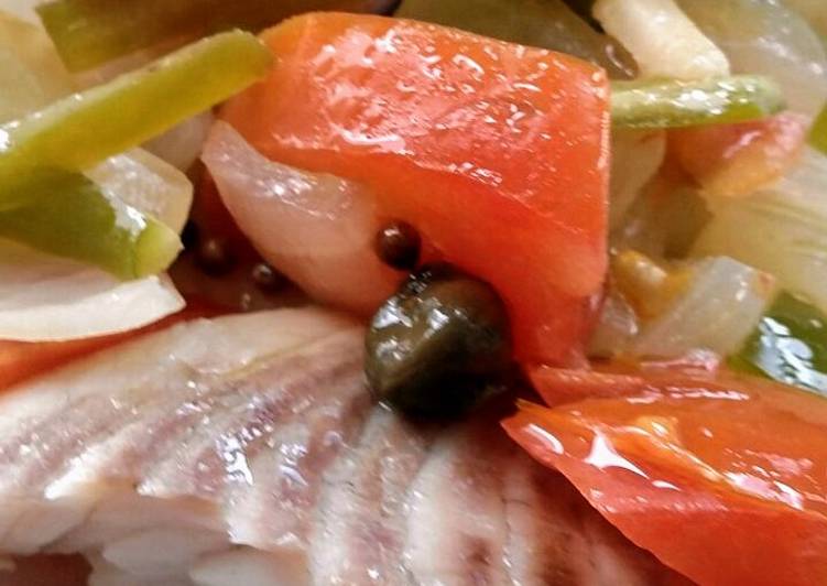 Filé De Peixe Com Alcaparras No Microondas Receita Por Maria