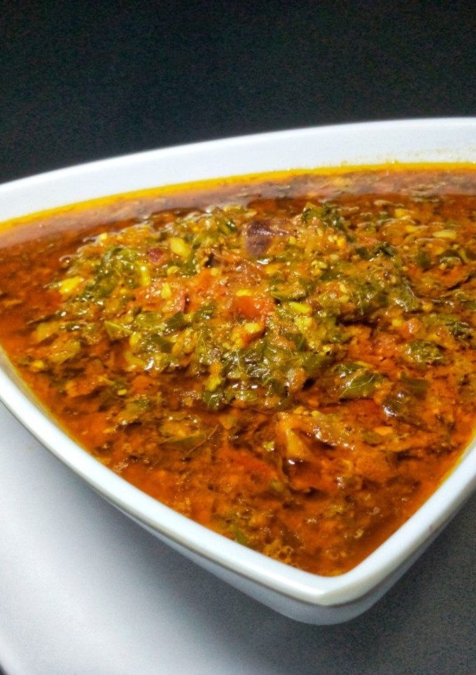 A picture of Groundnut soup.