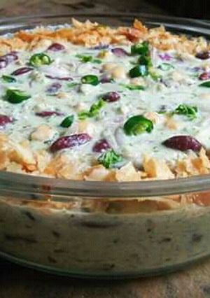A picture of Beans chatpati chaat.