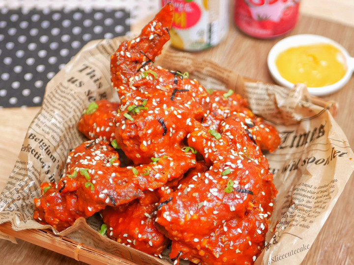 Langkah Mudah untuk Membuat Korean Spicy Chicken Wings yang Bisa Manjain Lidah