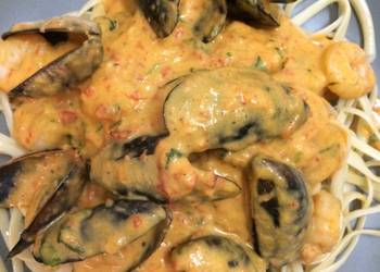 Popular Cuisine Marisco Marinara Savory Delicious