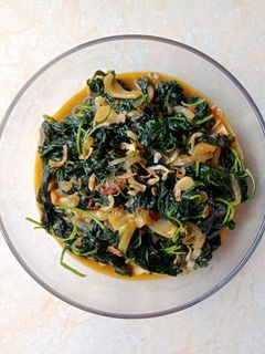 Foto resep Tumis Bayam