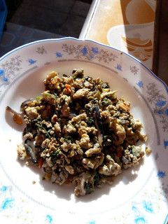 A picture of Scrambled eggs.