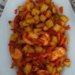 รูปของ Balado Kentang dan Udang