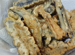 Una foto de Bastones de Berenjena en Tempura (receta vegetariana)