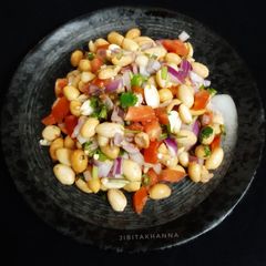 A picture of Peanut Chaat / Badam ka Chaat.