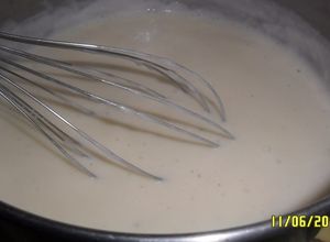 Una foto de Salsa blanca fácil y sin grumos