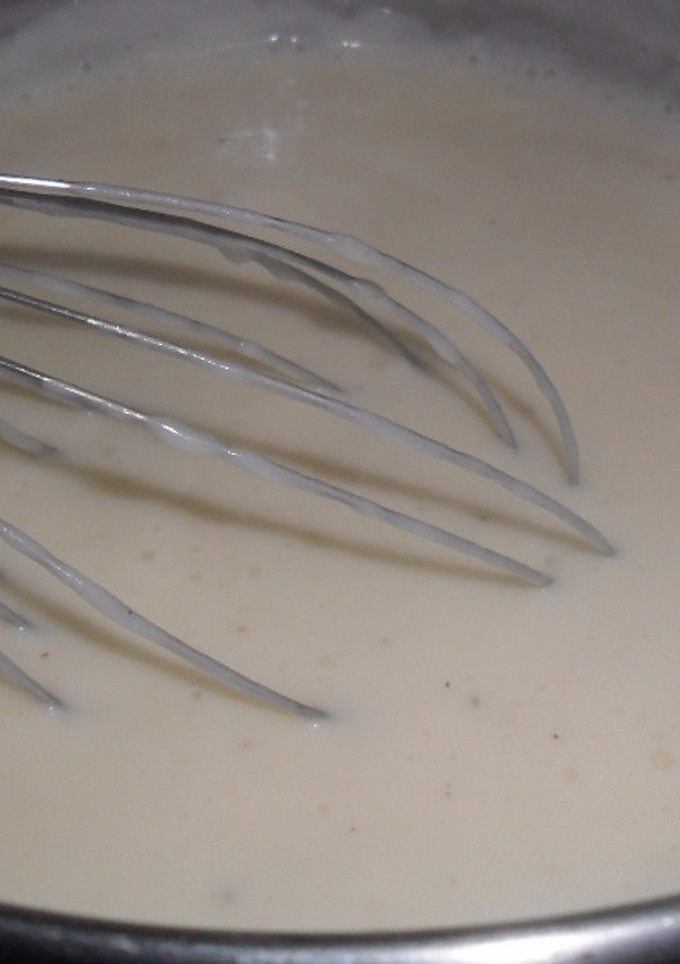Una foto de Salsa blanca fácil y sin grumos