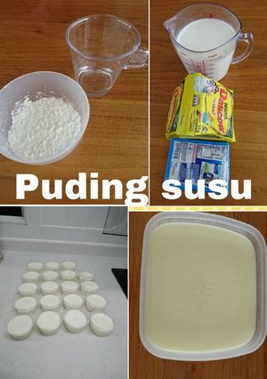 Foto resep Puding susu