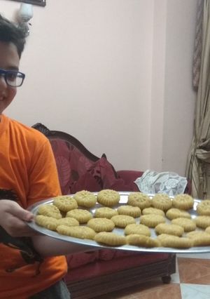 صورة لوصفة الكحك بالسمن الفلاحي