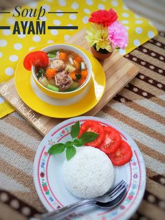 Foto resep Soup ayam