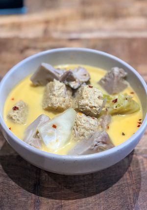 A picture of Gulai Nangka Muda 🇮🇩(Indonesian jackfruit curry).