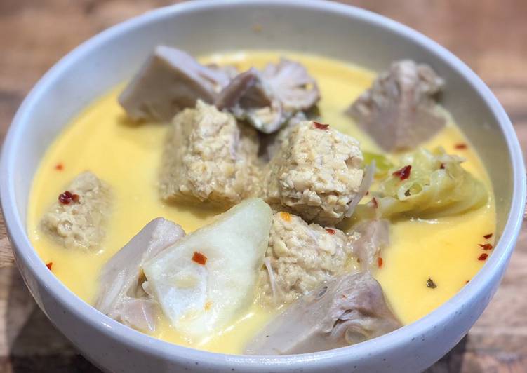 Easiest Way to Make Favorite Gulai Nangka Muda 🇮🇩(Indonesian jackfruit curry)