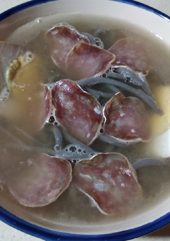 Una foto de Sopa de caldo concentrado