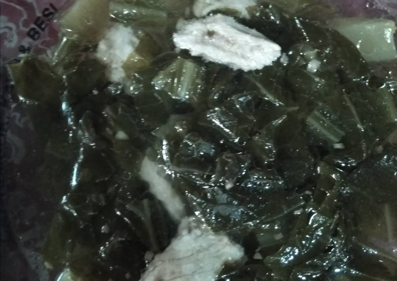 Sop sayur asin daging