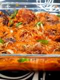 Rui maacher malai kofta(rohu fish ball curry)