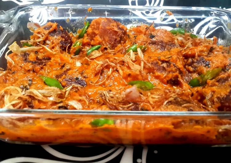 The Simple and Healthy Rui maacher malai kofta(rohu fish ball curry)