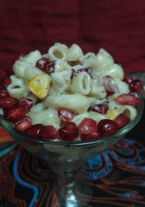 A picture of Macaroni salad.