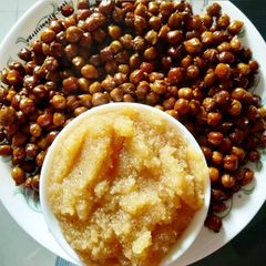 A picture of Ashtami ka Prasad.