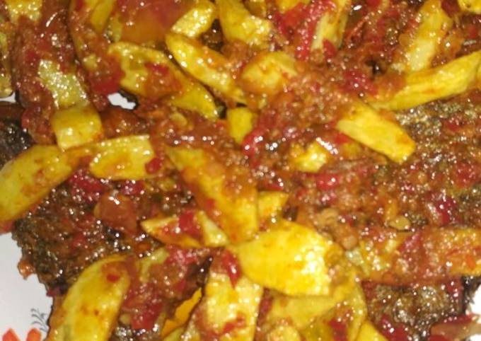 Sambal nila,, tanpa tomat