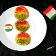 Tricolour Uttapam