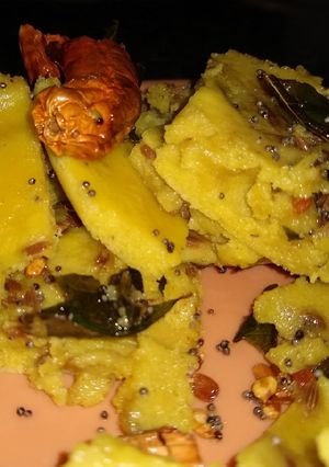 A picture of Dhokla.
