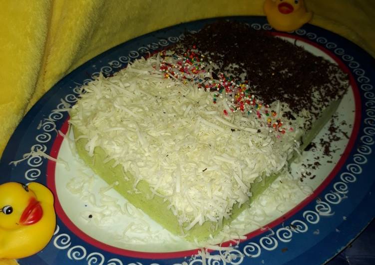 64. Bolu Pandan Kukus 1 Telor