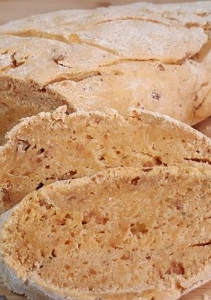 Una foto de Pan de chorizo y orégano con Tm5