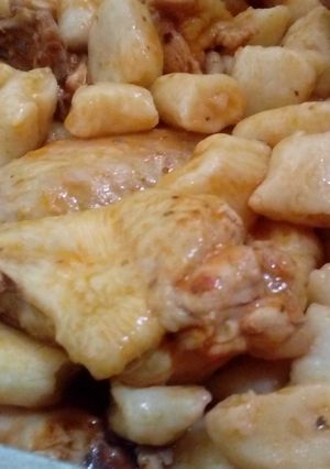 Una foto de Ñoquis caseros