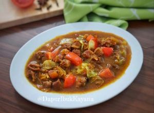Foto resep 1104. Tongseng Kambing Tanpa Santan
