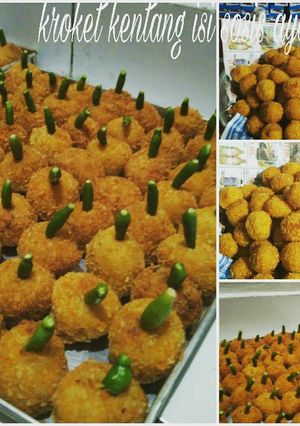 Foto resep Kroket kentang isi sosis