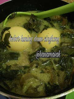 Foto resep Bobor daun singkong kuning